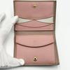 Used PRADA Prada Bifold Wallet Saffiano Pink Beige With Box