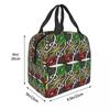 TNT - Rasta Design Insulated Lunch Bag for Kids School Cooler Thermal Food Box Tote Leakproof Lunch Boxes Container