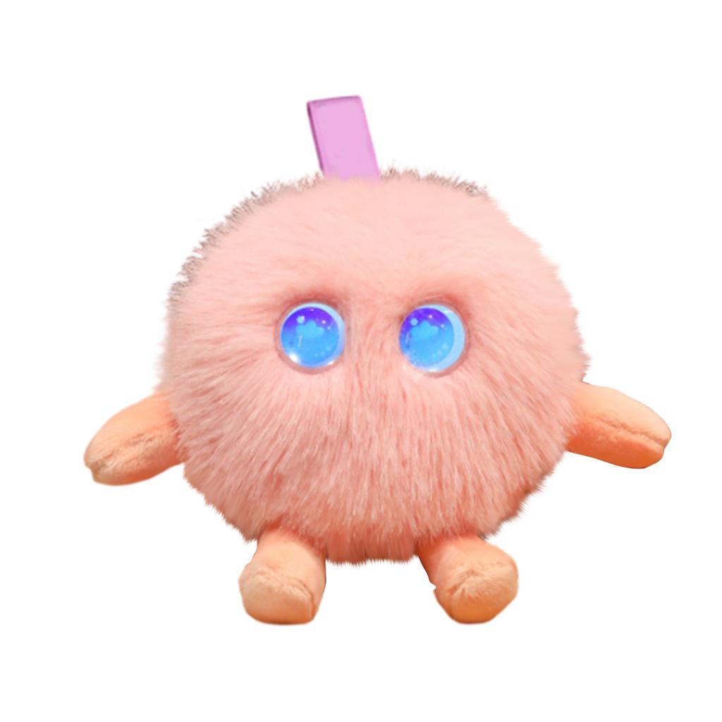 Intelligentes Plüschtier, Interaktives Kuscheltier mit 66 Sprachen Sprachchat, Niedliches Pom-Pom-Plüschtier für Kinder & Erwachsene, Pädagogisches Sprachenlernen