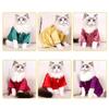 All Clothes Cat Wrapped Pet Clothes Hair Proof Suit Solid Color Fashion Gift