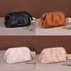 Wide-open Women Cosmetic Bag Handheld Toiletry Storage Bag Ins Makeup Organizer  Travel