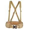 Tactical Battle Combat Air-soft Padded Equipment Molle Waist Belt with Adjustable Suspenders Free Straps