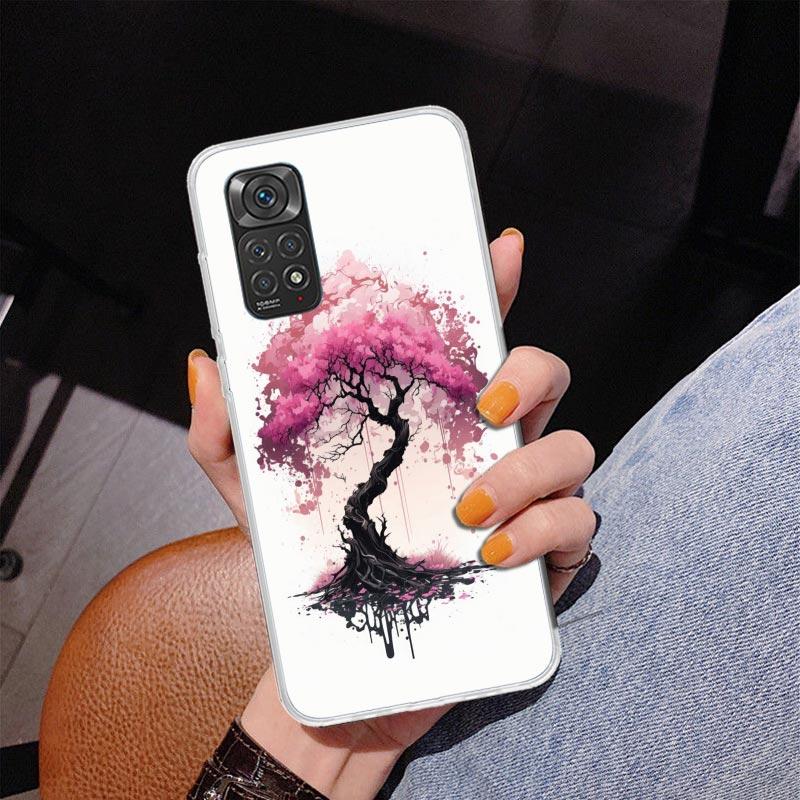 Cherry Blossom Tree Phnoe Case for Phnoe Case for Xiaomi Redmi Note 15 14 14S 13 Pro Plus 12 12S 11S 11E 10S 10 11T 5G Unique Co