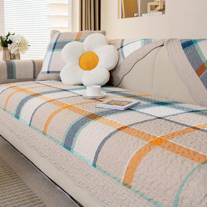 Anti-cat Scratch Sofa Cushion Cover, Universal In All Seasons, Non-slip, Nordic Simple Modern Fabric Seat Cushion, Sofa Cover, Towel