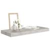 VidaXL Étagères murales flottantes 4 pcs Gris béton 60x23,5x3,8 cm MDF