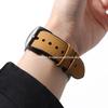 20mm 22mm Leather Strap for Samsung Galaxy Watch 6/5/4 40mm 44mm Gear Band Vintage Bracelet for Xiaomi Redmi Watch 3 Lite/Active