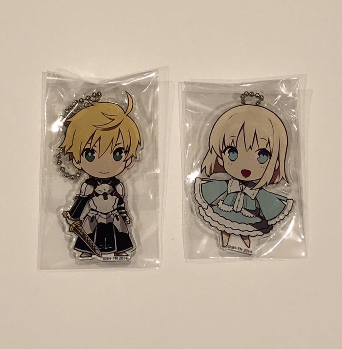 

[Б/У] Fate/Prototype Синие и Серебряные Фрагменты Акриловый Брелок