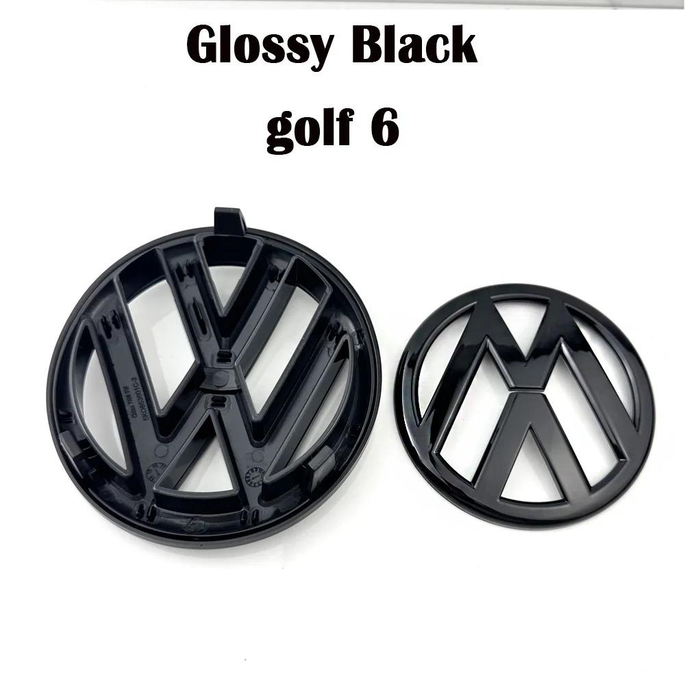 2pcs Car Front Bonnet Grille Rear Trunk Emblem Logo Replacement Badge Golf6 Golf7 Replaced For vw Golf 7.5 MK7.5 2018 2019 2020NI5