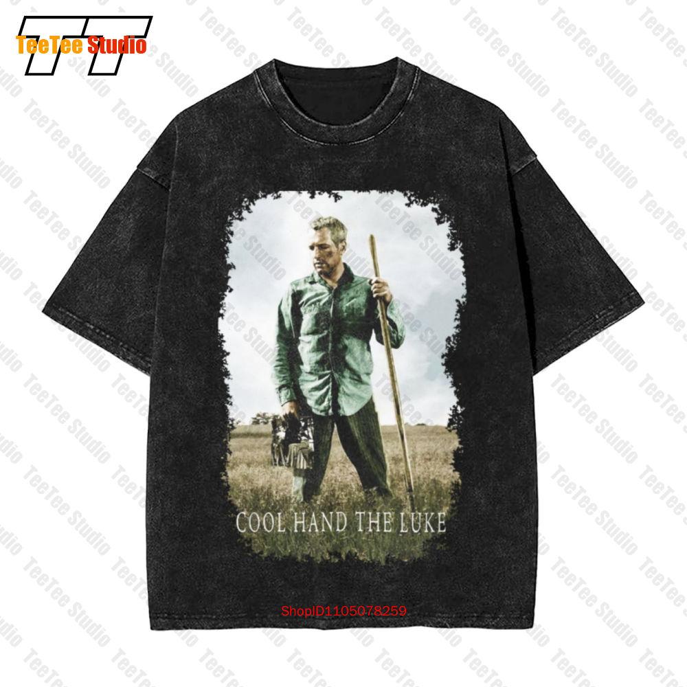 Cool Hand The Luke Men Movie Paul Newman Vintage Oversized TShirt VIQ S