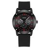 Men'S Sports Silicone Watch Waterproof Student Quartz Watch Men'S High-End Luminous Watch