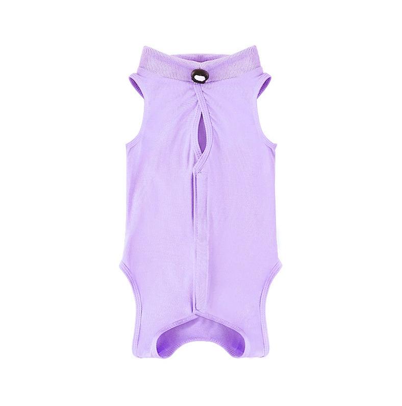 INS Cat Recovery Suit for Abdominal Wounds Breathable E Collar Alternative for Anti Licking Dog Pet