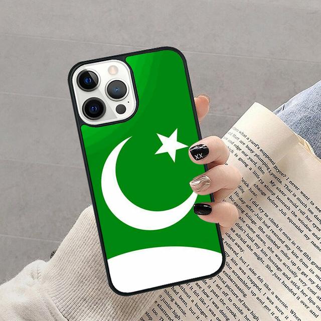 Pakistan Flag Banner Phone Case For iPhone 17 Air 16 pro max 15 14 plus 12 13 Soft Bumper Shell Cover coque