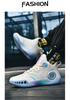 Men's Kobe High-Top Basketball Shoes - Spring/Autumn, Shock-Absorbing, Professional Sport Shoes for Students and Teens.