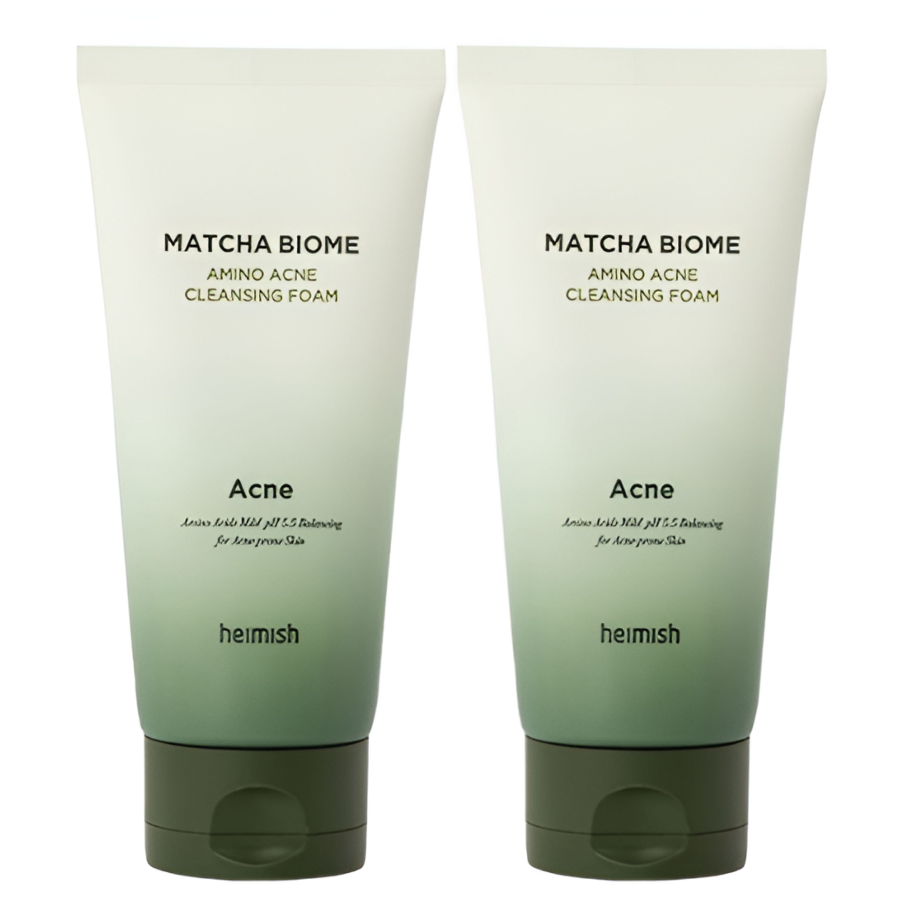 Heimish Matcha Biome Amino Acne Cleansing Foam (150g × 2)