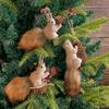 Love of the Port Cross-border Foam Squirrel Desktop Ornament: Creative Christmas Squirrel Pendant Decoration