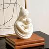 Mother Holding Baby Sculpture 3D Printed Mother And Child Figurine for Nursery Room Table Decor Mother's Day Gifts for New Mom