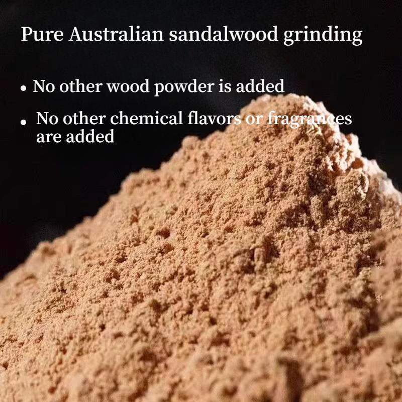 Authentic Natural No Additives Western Australia Old Mountain Sandalwood Powder Home Office Temple Soothing Mind Purifying Air