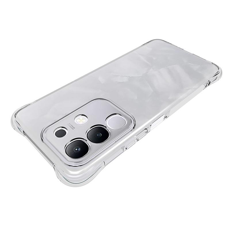 For Vivo Y29 4G/T4x 5G TPU Phone Case Non Slip Transparent Mobile Phone Cover
