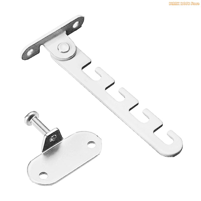 K1AE Стальная оконная ручка с замком, оконный стопор с функцией откидывания, регулируемые ограничители окна, фурнитура для дома, офиса, долговечная