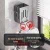Wall-Mounted Chopstick and Cutlery Holder: Punch-Free Kitchen Organizer
