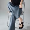 Thin Elastic Waist Wide Leg Pants for Women In Summer 2025, Fashionable, Loose and Versatile, Slimming and Floor Hugging Pants
