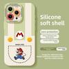 Suitable for Apple 17promax Mobile Phone Case Iphone16 Mario 15pro1413 Protective Cover, Fingerprint-resistant