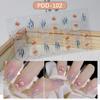 60 stili fai da te adesivi per unghie in gel semi polimerizzato fiori freschi di colore solido a lunga durata in primavera strisce per unghie cursore patch copertura completa decalcomania