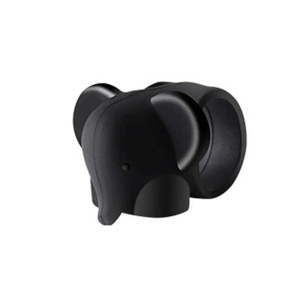 Elastic Silicone Door Stopper Cartoon Elephant Door Handle Bumper Anti Collision Doorstop Wall Protector Furniture Fittings