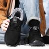 Men Autumn Knit Mesh Slip On Shoes, Breathable Soft Sole Casual Lazy Sneakers