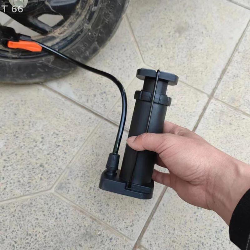 Skládací nožní pedál Multifunkční pumpa na nafukování Snadné přenášení Nožní šlapák Přenosná hliníková slitina Pumpa na nafukování jízdního kola motocyklu
