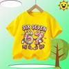 Summer 67 Six Seven Cool Funny Printed T-shirt Kids T-Shirts Fashion Oys Girls Cotton Tee Italian 67 Casual Children Clothes Top