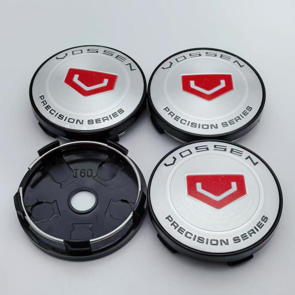4 buc Embleme Logo Vossen Capace Centru Jantă Mașină 60MM Clip 56MM Jante Capace Butuc Capac Jantă Capac Praf Înlocuire Accesorii Auto