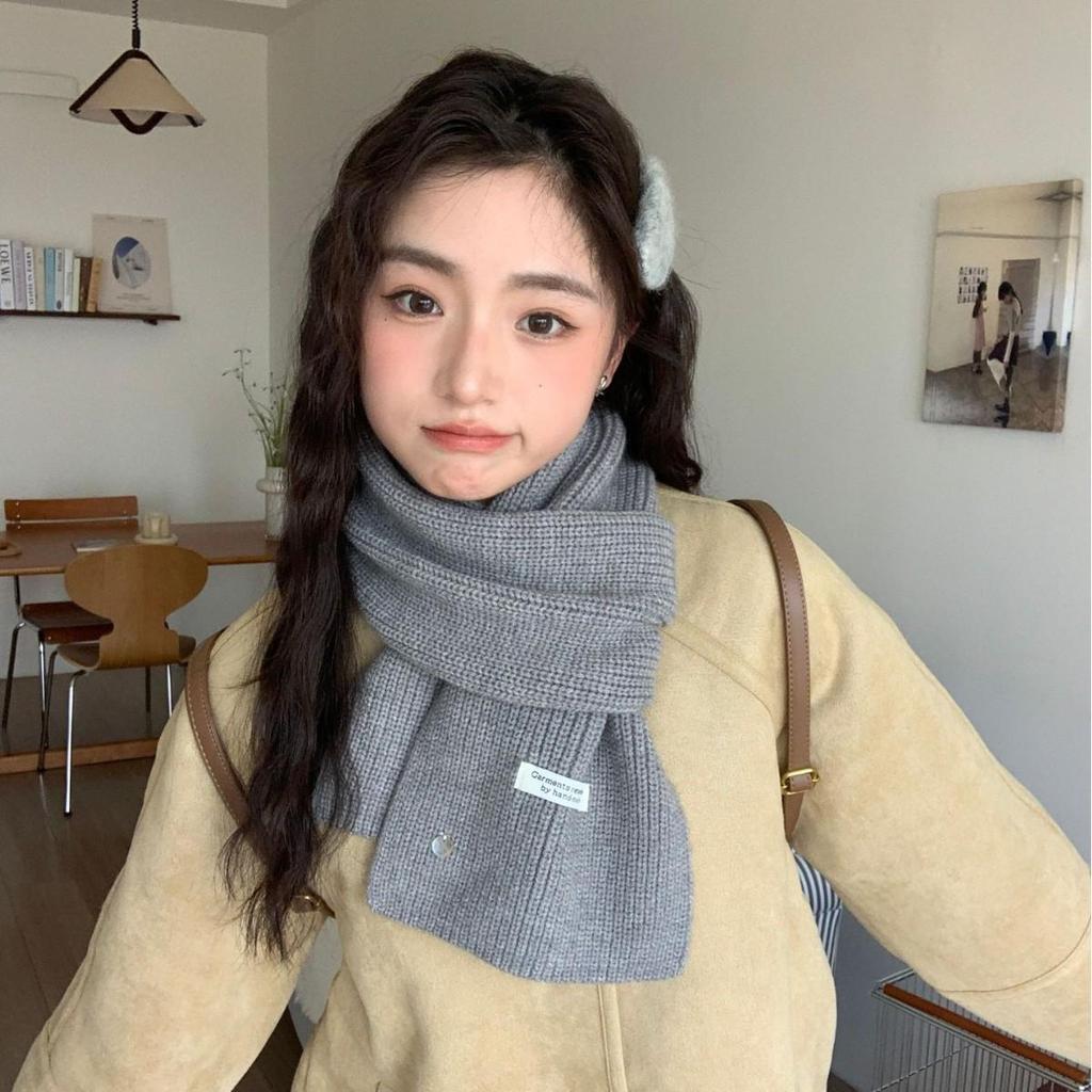 2025 Herbst/Winter Damen Vielseitiger Wollstrickschal - Weich, Warm und Stilvoll Hochwertiger Nackenwärmer