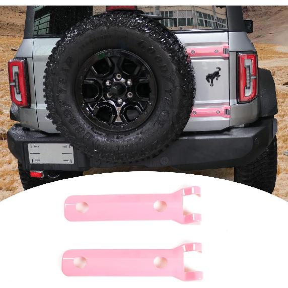 Tailgate Hinge Cover Trim for Ford Bronco 2 Door 4 Door 2021 2022 2023 2024 2025 Rear Door Hinge Liftgate Trim Exterior Decoration Accessories Spare