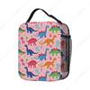 Colorful Dinosaur Pink Lunch Box - Insulated Lunch Bags for Boys/Girls/Women/Men Detachable Handle Lunchbox Meal Tote Bag
