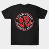 Asiatische Größe Herren Schwarzes Print-T-Shirt Pennywise Band No-Cut Thermotransferdruck Baumwoll-T-Shirt
