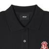 New MLB Polo Shirts Women's Black 3FPQH0243-50BKS