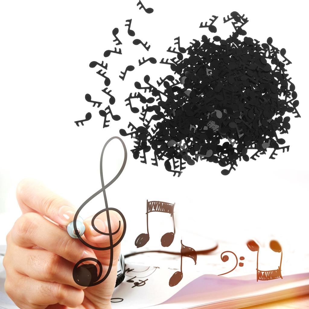 1 Pack 15g Musical Note Confetti Colorful Confetti Decoration Romantic Atmosphere For Music Party Birthday Wedding 1 X 0.5 Cm