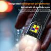 Mini Keychain Flashlight with Magnet Rechargeable Multifunction Torch Lamp Portable Clip on Flashlight Waterproof Camping Light