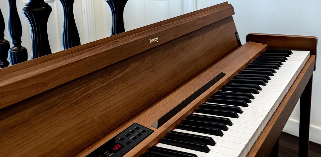 chair set and headphone set KORG Electronic Piano Digital Piano 88 Keys Poetry Headphones and sheet music collection included [Height-adjustable