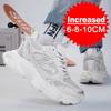Neue Herren Atmungsaktive Mesh-Sneaker Erhöhungsschuhe Unsichtbare Innere Höhenerhöhung 10CM Herren Sportschuhe Erhöhen Erhöhte Schuhe