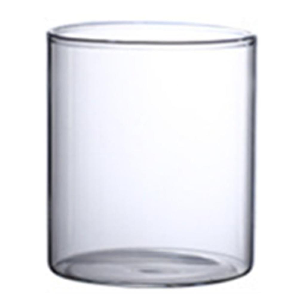 Clear Glass Flower Vase Tabletop Borosilicate Vases Floral Arrangements for Home Office Wedding Table