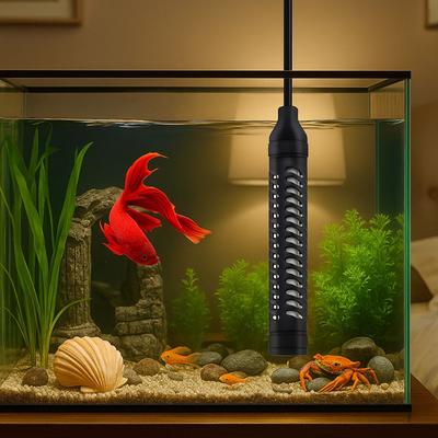 35/50/75W Ponorný akvarijní topný kabel Nastavitelná topná tyč do želvího terária pro ještěrku/želvu
