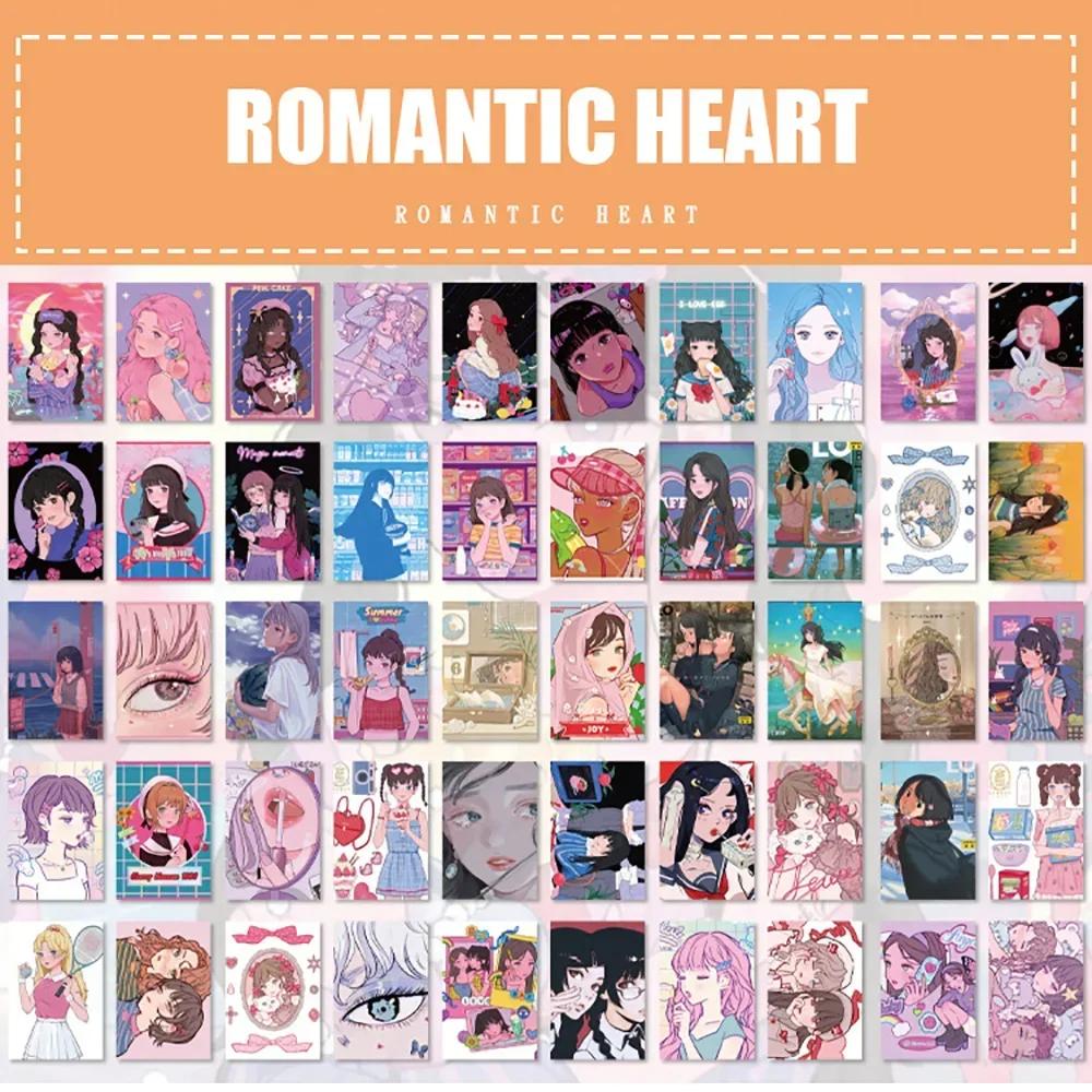 50pcs Kawaii Stickers Vintage Japanese Washi Paper Sticker Cartoon Sticker For Scrapbooking Journals Cute Stationery