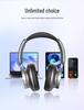 Active Noise-Canceling Over-Ear Bluetooth Headphones with Customizable ANC
