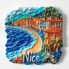 Frankreich Kühlschrankaufkleber Paris Reise Souvenirs Menton Colmar Chambery Nizza Kühlschrankaufkleber Geburtstagsgeschenke Heimdekoration