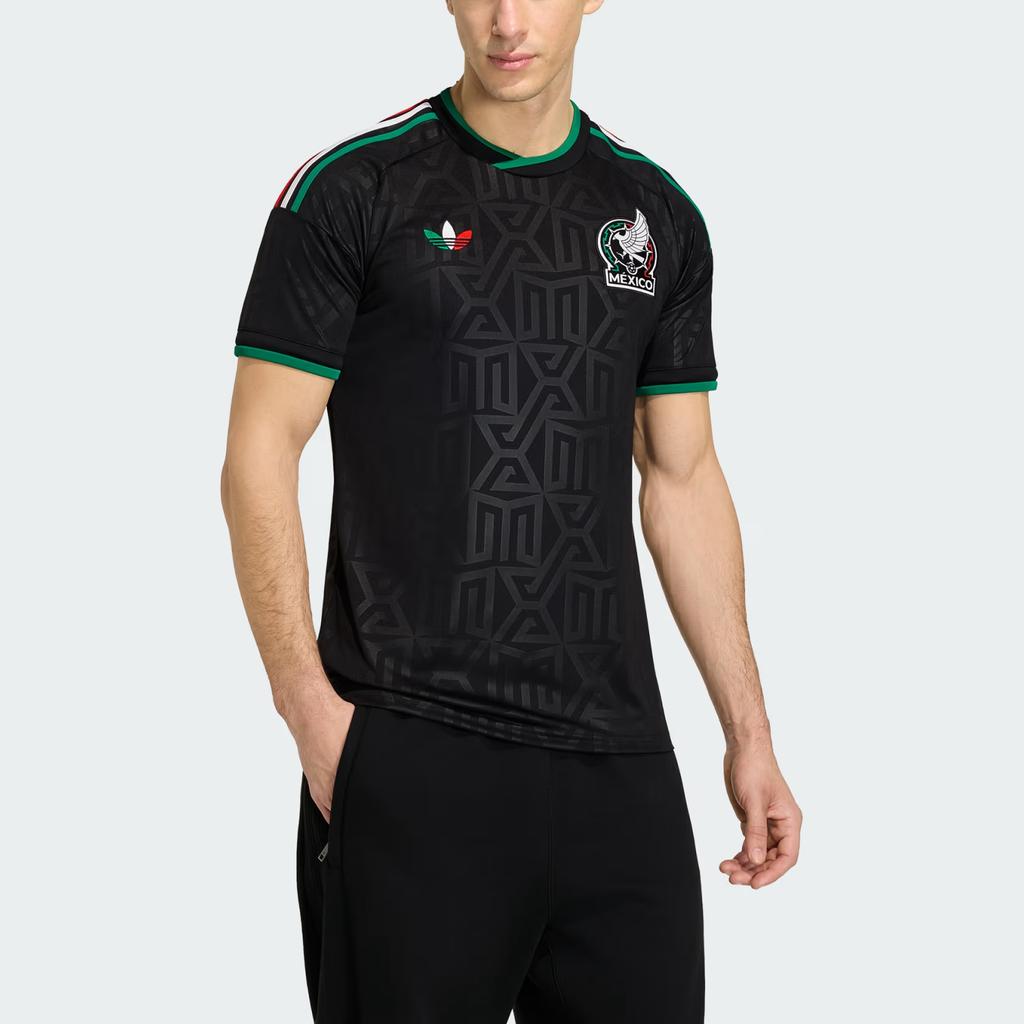 adidas Mexico 2026 Third Stadium Jersey Black Men Tops JL8545
