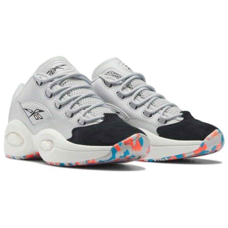 Reebok Domanda Scarpe da Ginnastica Unisex Low Rec Center Grigio Grigio Puro-2 Gesso HR1052