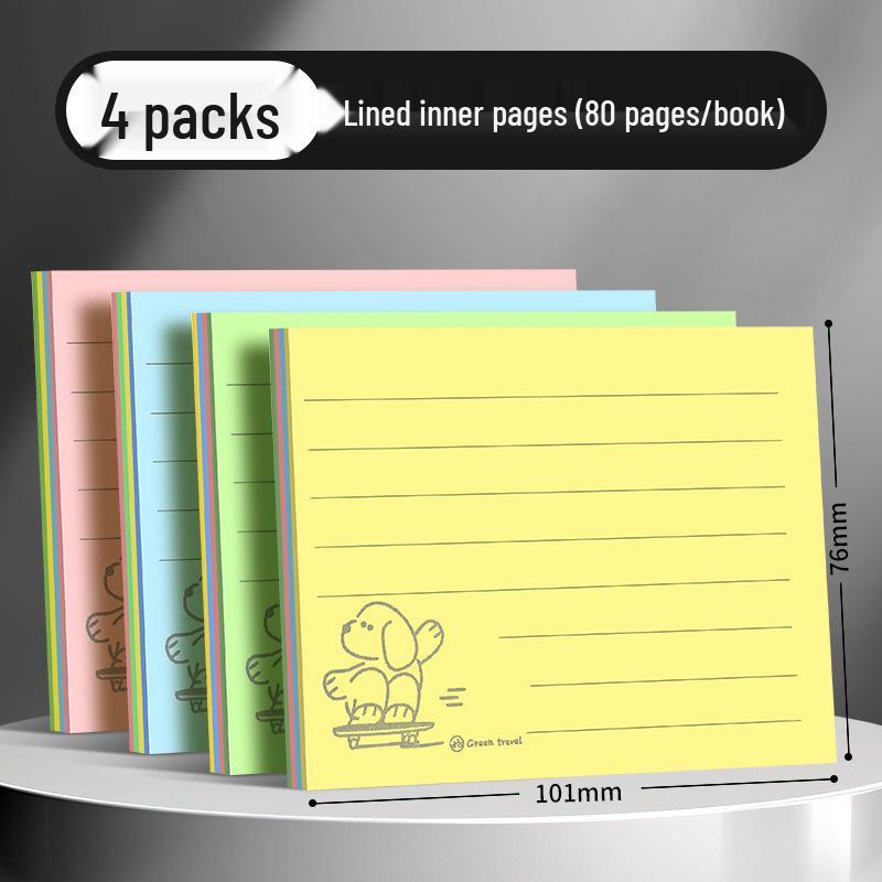 Mornsun Large Lined Sticky Notes for Students