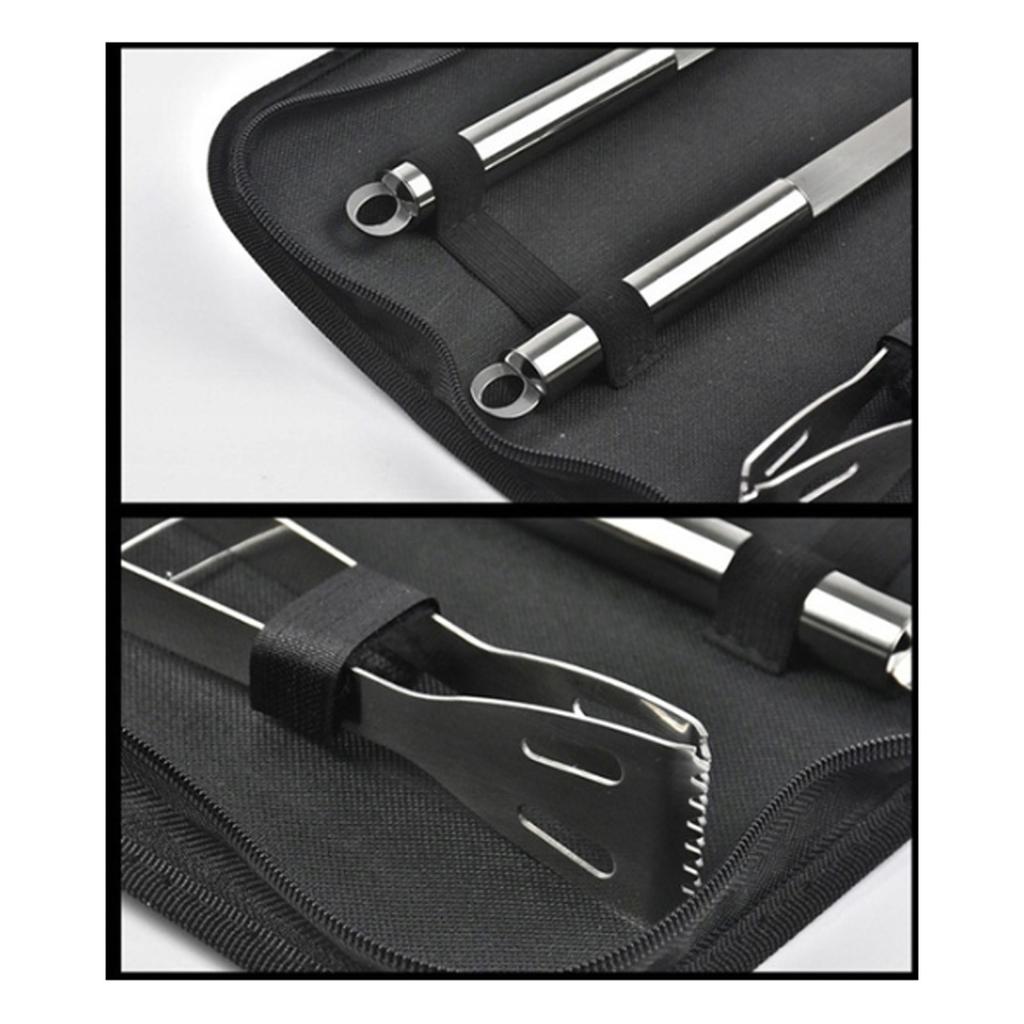 PROFESSIONAL SET OF GRILLING TOOLS 9 PCS